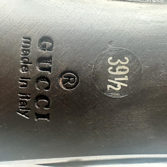 Gucci Black Leather Mules - Picture 5 of 5